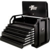 Extreme Tools TX362505RBBK Deluxe 36""W x 25-1/2""D x 28-7/8""H 5 Drawer Black Road Box (W/Out Casters)