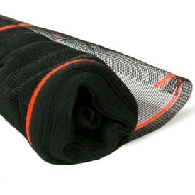 BOEN SN-20006 Fire Resistant Safety Netting 4 Ft. x 150 Ft. Black 1 Roll