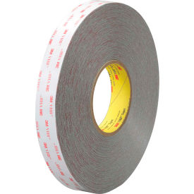 3M™ 4926 Double Sided VHB™ Acrylic Foam Tape 1/2"" x 5 Yds. 15 Mil Gray