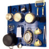Wall Control Kitchen Pegboard Pack Storage & Organization Kit Blue 32"" X 32"" X 6""