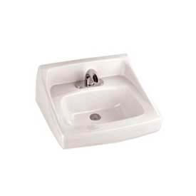 Toto® LT307.8-01 8"" Centerset Wall Mount Lavatory Sink Cotton White
