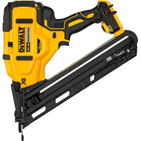 DeWALT® 20V MAX XR Angled Cordless Finish Nailer 15 Gauge