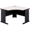 Bush Furniture Corner Desk - 48"" - Slate/White - Series A