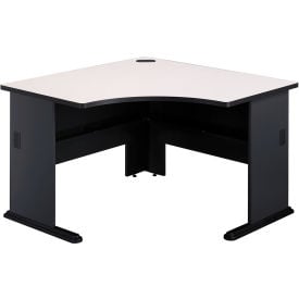 Bush Furniture Corner Desk - 48"" - Slate/White - Series A