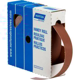 Norton 66261126282 Metalite Cloth Roll 1-1/2""W x 50 Yds. Aluminum Oxide P240 Grit