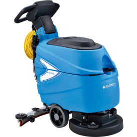 Global Industrial™ Electric Walk-Behind Corded Auto Floor Scrubber 17"" Cleaning Path