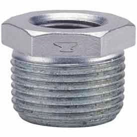 3/4 In X 1/2 In Galvanized Malleable HeX Bushing 150 PSI Lead Free