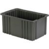 LEWISBins Divider Box NDC2080 16-1/2"" x 10-7/8"" x 8"" Gray