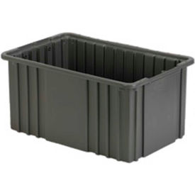 LEWISBins Divider Box NDC2080 16-1/2"" x 10-7/8"" x 8"" Gray