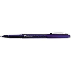 Universal One Porous Point Stick Pen Blue Ink Medium Dozen
