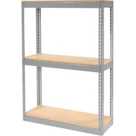 Global Industrial™ Record Storage Rack Without Boxes 42""W x 15'D x 60'H - Gray