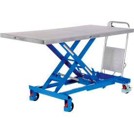 Hydraulic Elevating Cart CART-1000-LD 63 x 31 1000 Lb. Cap.