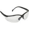 V2 Readers® Safety Glasses Clear +1.5 Lens  Black Frame
