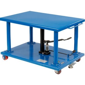Global Industrial™ Work Positioning Post Lift Table Foot Control 2000 Lb. Cap. 36x24 Platform