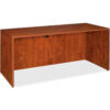 Lorell® Credenza Shell - 72""W x 24""D x 29-1/2""H - Cherry - Essentials Series