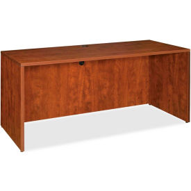 Lorell® Credenza Shell - 72""W x 24""D x 29-1/2""H - Cherry - Essentials Series
