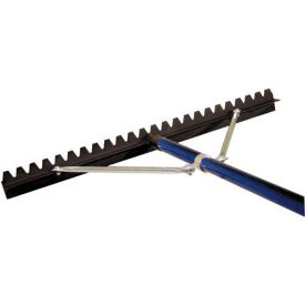 36"" Aluminum Asphalt Lute Rake 6' Aluminum Handle
