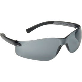 Ztek® Safety Glasses Gray Lens  Gray Frame