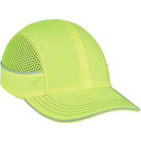 Ergodyne® Skullerz® 8950 Bump Cap Lime Long Brim One Size