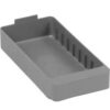 Quantum Super Tuff Euro Drawer QED401 - 5-9/16""W X 11-5/8""D X 2-5/8""H Gray