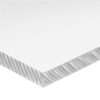 USA Sealing Polycarbonate Sheet 96""L x 48""W x 1/2"" Thick Clear Scratch & UV Resistant