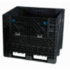Global Industrial™ Folding Bulk Shipping Container 32""Lx30""Wx34""H 1800 Lb. Capacity Black