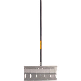 TrueTemper® 24"" Aluminum Blade Snow Pusher Shovel W/ Wood Handle