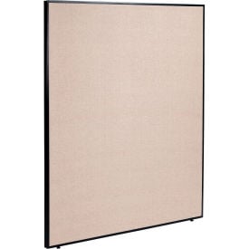Interion® Office Partition Panel 60-1/4""W x 72""H Tan