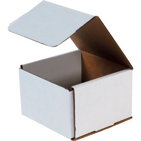 Global Industrial™ Corrugated Mailers 6""L x 6""W x 4""H White