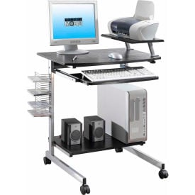 Techni Mobili Compact Computer Desk 27-1/2""W x 19""D x 36""H Espresso