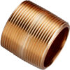 1-1/2 In. X Close Lead Free Seamless Red Brass Pipe Nipple - 140 PSI - Sch. 40 - Domestic