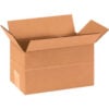 Global Industrial™ Multi Depth Cardboard Corrugated Boxes 9""L x 5""W x 5""H Kraft