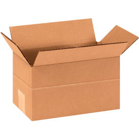 Global Industrial™ Multi Depth Cardboard Corrugated Boxes 9""L x 5""W x 5""H Kraft