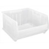 Quantum Storage 23-7/8"" x 22-1/2"" x 12"" Hulk 24"" Container Clear Polypropylene