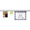 Advantus Grip-A-Strip Mounting Rail - 12"" x 1-1/2""