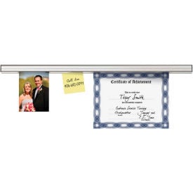 Advantus Grip-A-Strip Mounting Rail - 12"" x 1-1/2""