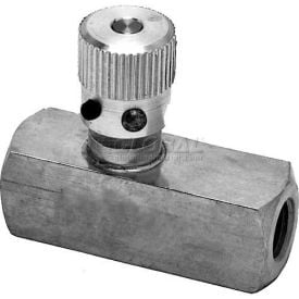 Buyers Flow Control Valve F600s 3/8"" Steel Flow Control Valve Npt - Min Qty 2