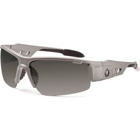 Ergodyne® Skullerz® Dagr PZ Safety Glasses Polarized Smoke Lens Matte Gray Frame
