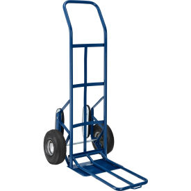 Global Industrial™ Steel Hand Truck With Curved Handle & Stair Climbers 600 Lb. Capacity
