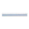 Westcott® Magnifying Ruler 15"" Long Acrylic Clear