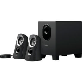 Logitech 980-000382 Z313 Computer Speaker System with Subwoofer Black