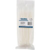 Global Industrial™ 8"" Cable Zip Ties Natural with UV 75 Lb. 100 Pack
