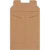 Stayflats® Tab Lock Mailers 6""W x 8""L Kraft 100/Pack