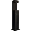 Global Industrial™ Outdoor Pedestal Bottle Filling Station Black