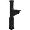 Mayne Dover Mailbox Post  5810-B - 56""H Black