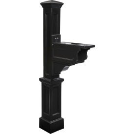 Mayne Dover Mailbox Post  5810-B - 56""H Black