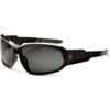 Ergodyne® Skullerz® Loki PZ Safety Glasses/Goggles Polarized Smoke Lens Black Frame