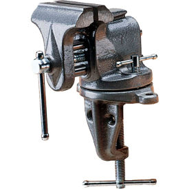Wilton 33153 Model 153 3"" Jaw Width 2-1/2"" Opening 2-5/8"" Throat Depth Clamp-On Bench Vise