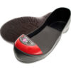 Impacto TURBOTOE Steel Toe Cap Overshoe Lrg 10-13 Flexible & Pliable PVC Antislip Sole Waterproof