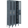Global Industrial Infinity® 1-Tier 3 Door Ventilated Locker 36""W x 18""D x 78""HAssembled